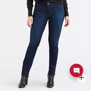 Levi’s 712 Slim Jeans in Dark Indigo